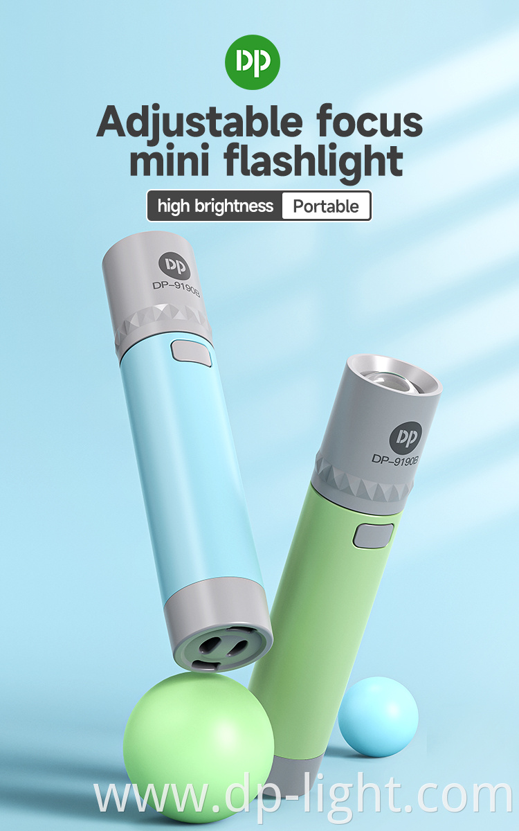 Type-C Rechargeable Flashlights 